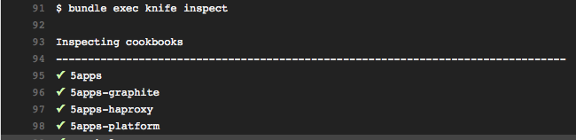 Travis CI knife-inspect